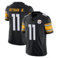 Kieara P.Steelers #11 Michael Pittman Jr. Player Black Limited Vapor Untouchable Home Game Stitched Jerseys