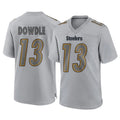 Kieara P.Steelers #13 Rico Dowdle Player Gray Atmosphere Fashion Home Game Stitched Jerseys