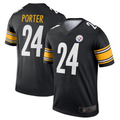 Kieara P.Steelers #24 Joey Porter Jr. Black Legend American Stitched Jerseys