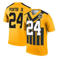 Kieara P.Steelers #24 Joey Porter Jr. Player Gold Legend Limited 1933 Throwback Performance Home Game Stitched Jerseys