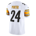 Kieara P.Steelers #24 Joey Porter Jr. White Vapor F.U.S.E. Limited Stitched Jersey