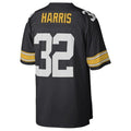 Kieara P.Steelers #32 Franco Harris Player Mitchell & Ness Black Legacy Replica Stitched Jerseys
