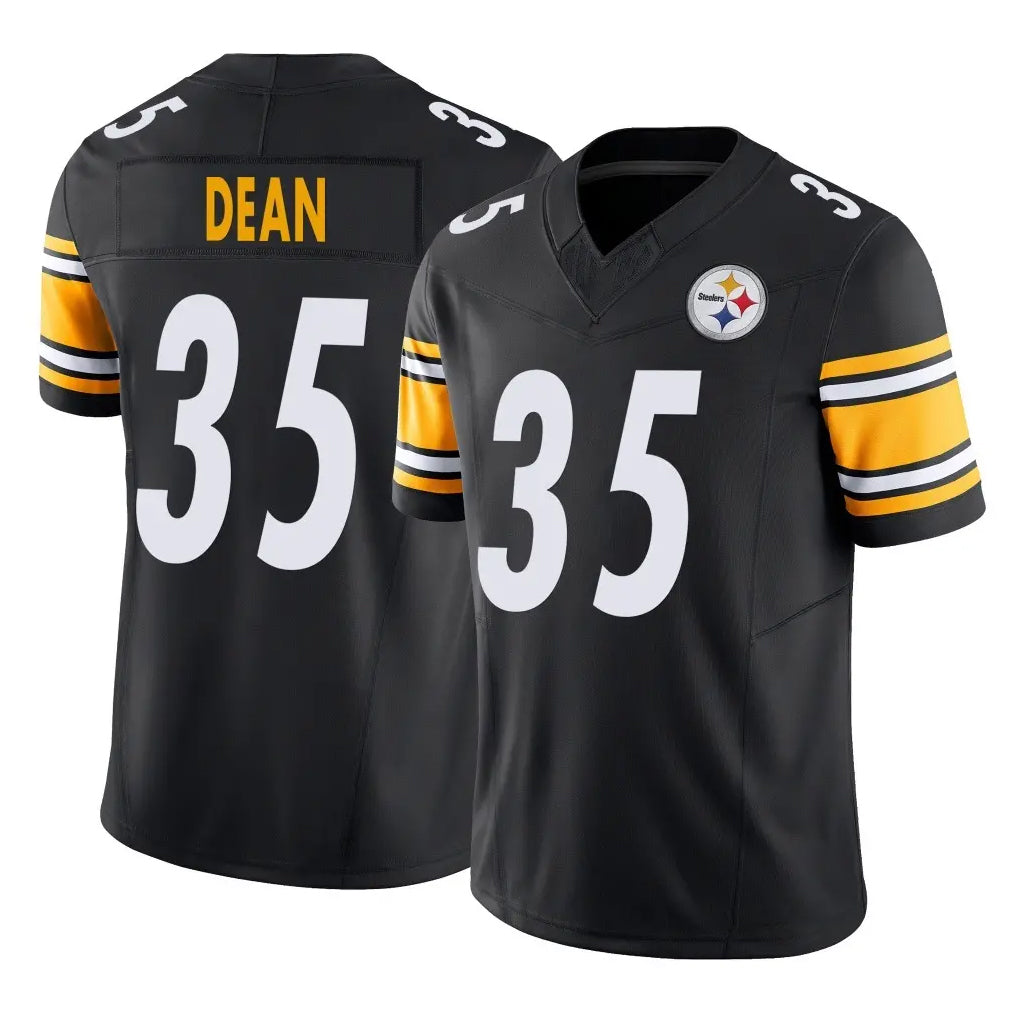 Kieara P.Steelers #35 Jamel Dean Player Black Limited Vapor F.U.S.E. Home Game Stitched Jerseys