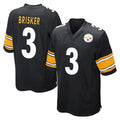 Kieara P.Steelers #3 Jaquan Brisker Player Black Home Game Stitched Jerseys