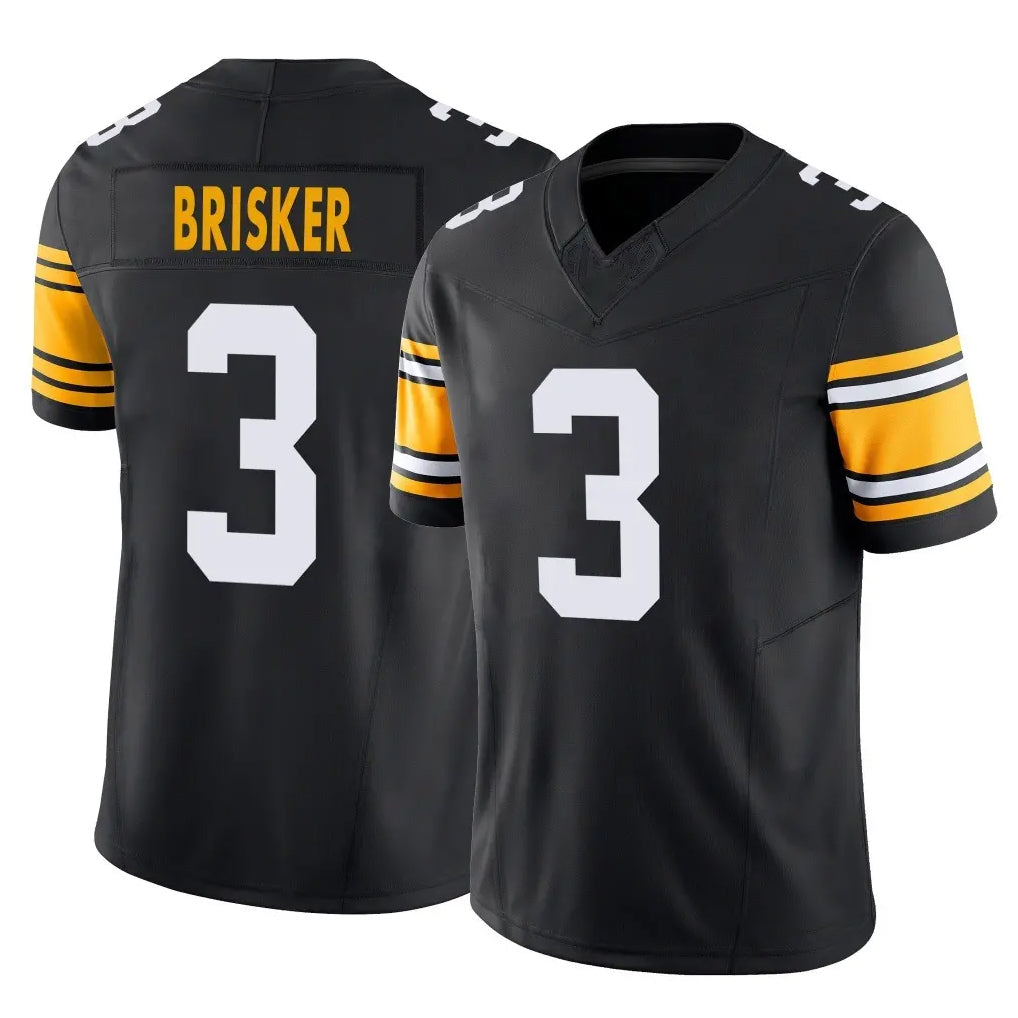 Kieara P.Steelers #3 Jaquan Brisker Player Black Limited Alternate Vapor F.U.S.E. Home Game Stitched Jerseys