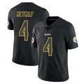 Kieara P.Steelers #4 DK Metcalf Player Black Impact Limited Home Game Stitched Jerseys