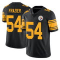 Kieara P.Steelers #54 Zach Frazier Player Black Limited Color Rush Home Game Stitched Jerseys
