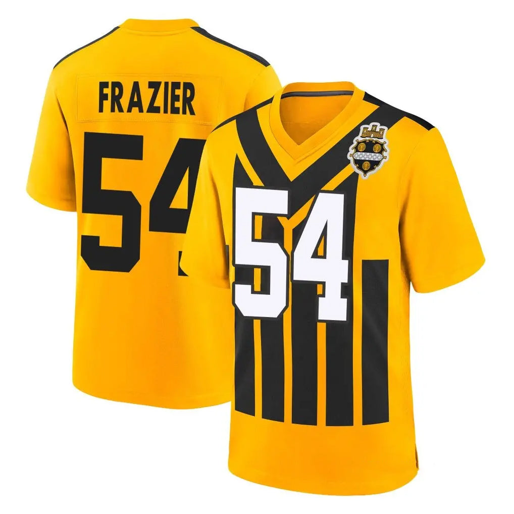 Kieara P.Steelers #54 Zach Frazier Player Gold Limited 1933 Throwback Home Game Stitched Jerseys