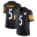 Kieara P.Steelers #5 Jalen Ramsey Player Black Limited Vapor Untouchable Home Game Stitched Jerseys
