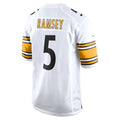 Kieara P.Steelers #5 Jalen Ramsey Player White Home Game Stitched Jerseys