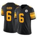 Kieara P.Steelers #6 Patrick Queen Player Black Limited 2nd Alternate Vapor F.U.S.E. Home Game Stitched Jerseys