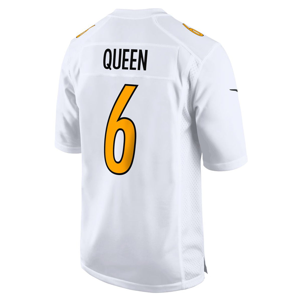 Kieara P.Steelers #6 Patrick Queen Player White Fashion Limited Home Game Stitched Jerseys