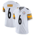 Kieara P.Steelers #6 Patrick Queen Player White Limited Vapor Untouchable Home Game Stitched Jerseys