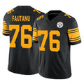 Kieara P.Steelers #76 Troy Fautanu Player Black Limited 2nd Alternate Vapor F.U.S.E. Home Game Stitched Jerseys