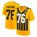 Kieara P.Steelers #76 Troy Fautanu Player Gold Limited 1933 Throwback Home Game Stitched Jerseys