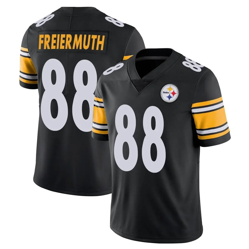 Kieara P.Steelers #88 Pat Freiermuth Player Black Limited Vapor Untouchable Home Game Stitched Jerseys