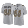 Kieara P.Steelers #88 Pat Freiermuth Player Gray Atmosphere Fashion Home Game Stitched Jerseys