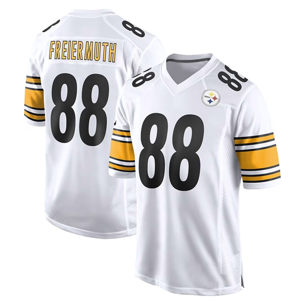 Kieara P.Steelers #88 Pat Freiermuth Player White Home Game Stitched Jerseys