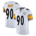 Kieara P.Steelers #90 T.J. Watt Player White Limited Vapor Untouchable Home Game Stitched Jerseys