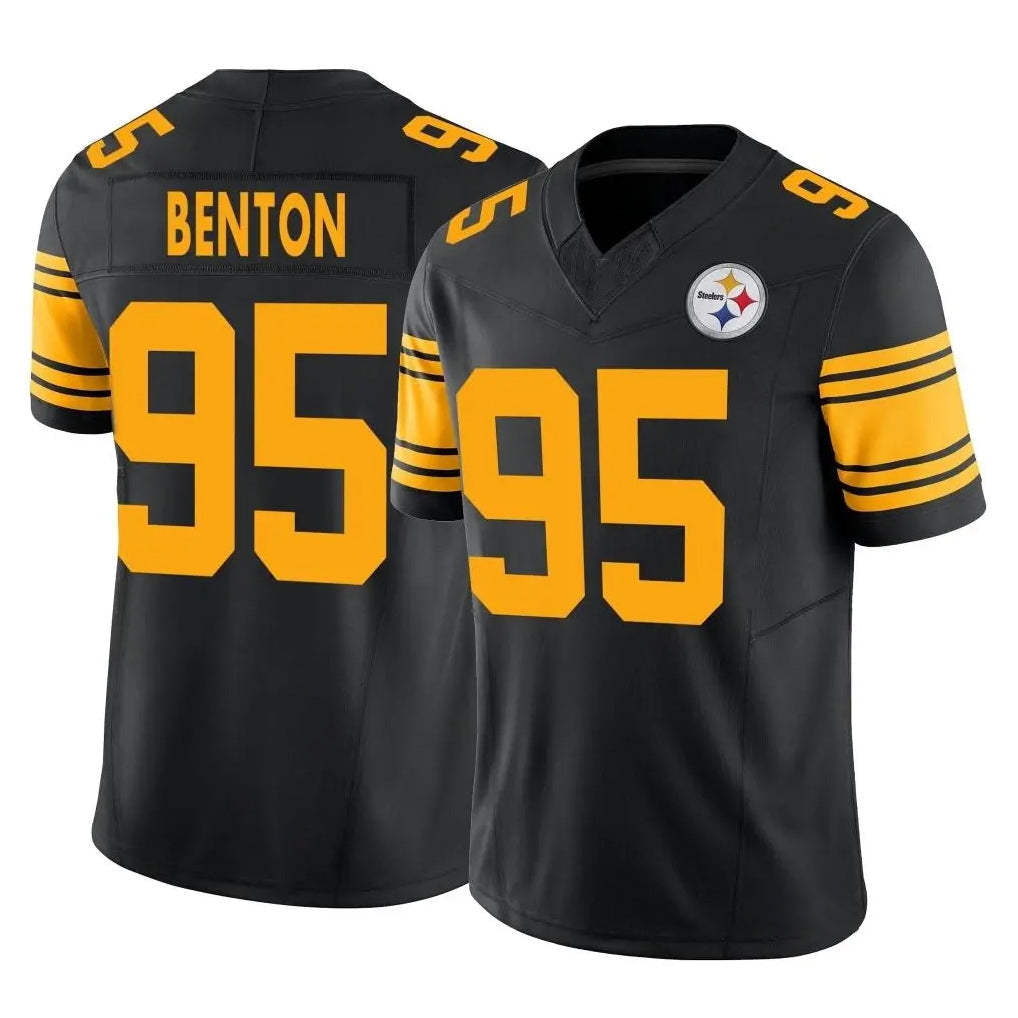 Kieara P.Steelers #95 Keeanu Benton Player Black Limited 2nd Alternate Vapor F.U.S.E. Home Game Stitched Jerseys
