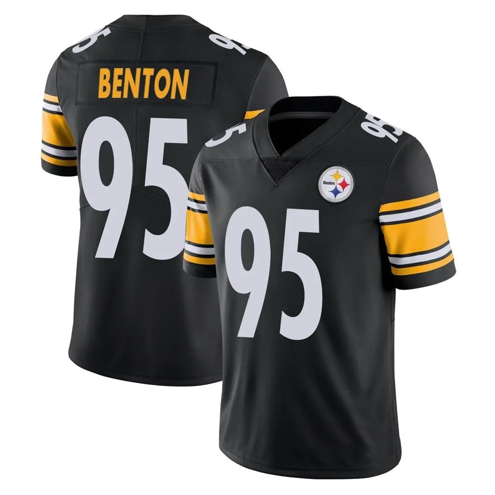 Kieara P.Steelers #95 Keeanu Benton Player Black Limited Vapor Untouchable Home Game Stitched Jerseys