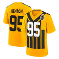 Kieara P.Steelers #95 Keeanu Benton Player Gold Limited 1933 Throwback Home Game Stitched Jerseys