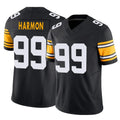 Kieara P.Steelers #99 Derrick Harmon Player Black Limited Alternate Vapor F.U.S.E. Home Game Stitched Jerseys