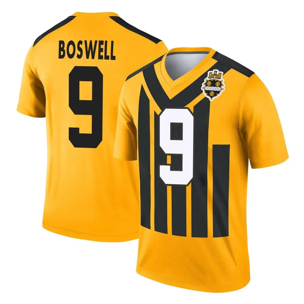 Kieara P.Steelers #9 Chris Boswell Player Gold Legend Limited 1933 Throwback Performance Home Game Stitched Jerseys