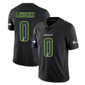 Kieara S.Seahawks #0 DeMarcus Lawrence Player Black Impact Limited Home Game Stitched Jerseys