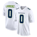 Kieara S.Seahawks #0 DeMarcus Lawrence Player White Tundra Fashion Home Game Stitched Jerseys