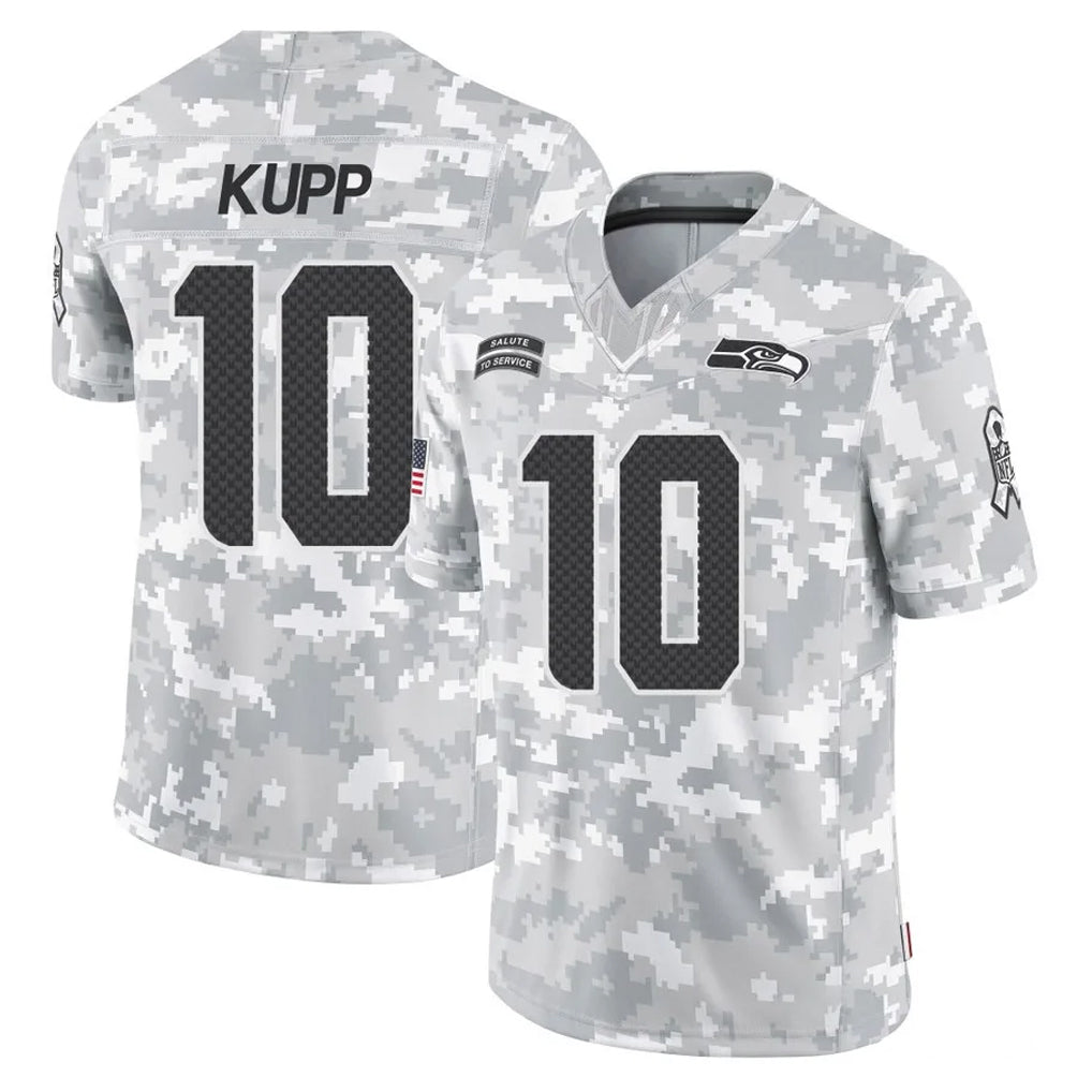 Kieara S.Seahawks #10 Cooper Kupp Player Arctic Camo Limited Salute To Service Home Game Stitched Jerseys
