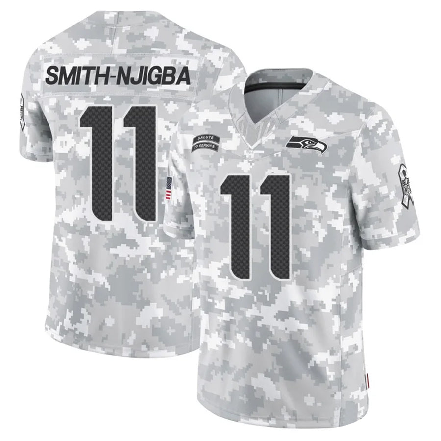 Kieara S.Seahawks #11 Jaxon Smith-Njigba Legend Limited Game Stitched Jerseys