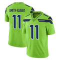 Kieara S.Seahawks #11 Jaxon Smith-Njigba Player Green Limited Color Rush Home Game Stitched Jerseys