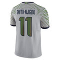 Kieara S.Seahawks #11 Jaxon Smith-Njigba Player Grey Rivalries Collection Limited Stitched Jerseys