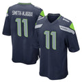 Kieara S.Seahawks #11 Jaxon Smith-Njigba Player Navy Home Game Stitched Jerseys