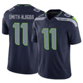 Kieara S.Seahawks #11 Jaxon Smith-Njigba Player Navy Limited Vapor F.U.S.E. Home Game Stitched Jerseys