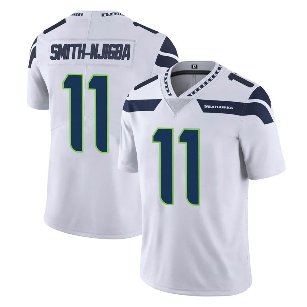Kieara S.Seahawks #11 Jaxon Smith-Njigba Player White Limited Vapor Untouchable Home Game Stitched Jerseys