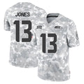 Kieara S.Seahawks #13 Ernest Jones IV Player Arctic Camo Limited Salute To Service Home Game Stitched Jerseys