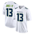 Kieara S.Seahawks #13 Ernest Jones IV Player White Tundra Fashion Home Game Stitched Jerseys