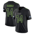 Kieara S.Seahawks #14 Sam Darnold Player Black Impact Limited Home Game Stitched Jerseys
