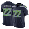 Kieara S.Seahawks #22 Rashid Shaheed Player Navy Limited Vapor F.U.S.E. Home Game Stitched Jerseys