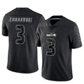 Kieara S.Seahawks #3 Nick Emmanwori Player Black RFLCTV Limited Football Jerseys