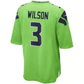 Kieara S.Seahawks #3 Nick Emmanwori Player Green Game Football Jerseys