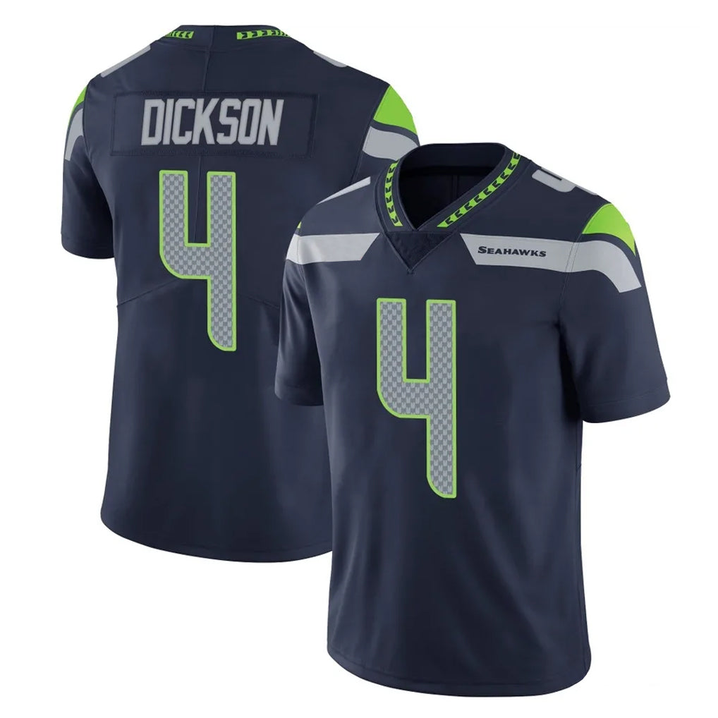 Kieara S.Seahawks #4 Michael Dickson Player Navy Limited Vapor Untouchable Home Game Stitched Jerseys