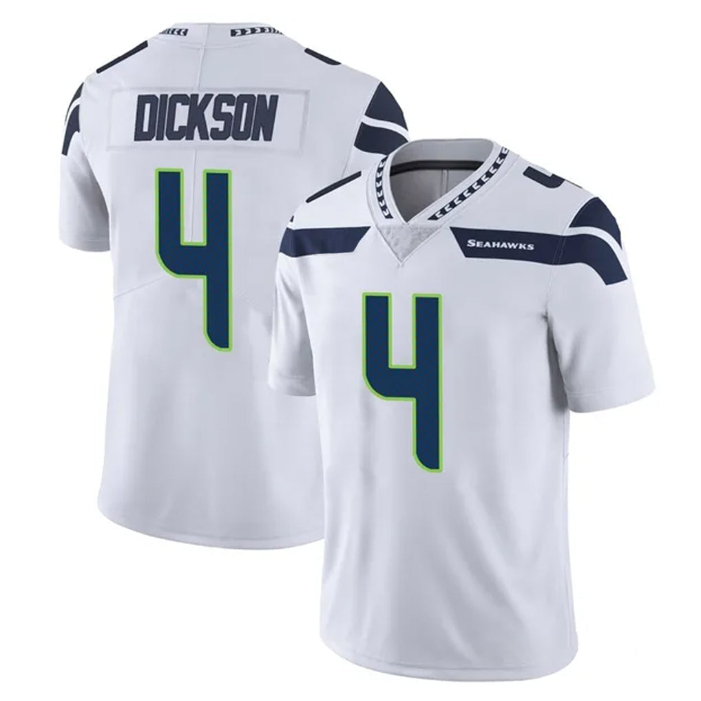 Kieara S.Seahawks #4 Michael Dickson Player White Limited Vapor Untouchable Home Game Stitched Jerseys