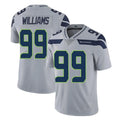 Kieara S.Seahawks #99 Leonard Williams Player Gray Limited Vapor Untouchable Home Game Stitched Jerseys