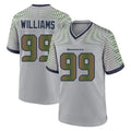 Kieara S.Seahawks #99 Leonard Williams Player Grey 2025 Rivalries Collection Home Game Stitched Jerseys