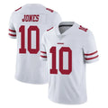 Kieara SF.49ers #10 Mac Jones Player White Limited Vapor Untouchable Home Game Stitched Jerseys