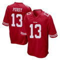 Kieara SF.49ers #13 Brock Purdy Player Red Home Game Stitched Jerseys