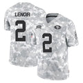 Kieara SF.49ers #2 Deommodore Lenoir Player Arctic Camo Limited Salute To Service Home Game Stitched Jerseys